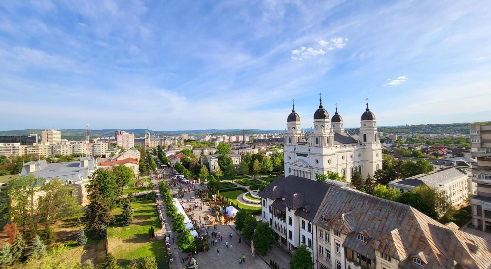 Panoramic Penthouse In The Heart Of Iasi Lejlighed Eksteriør billede